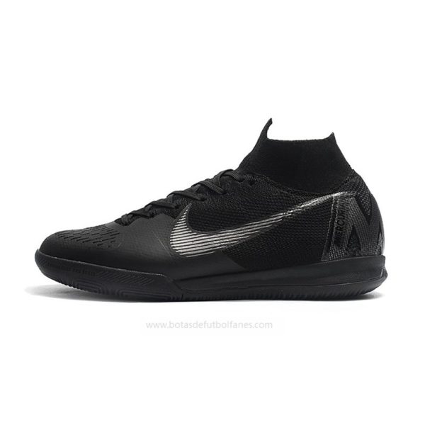 Nike Mercurial SuperflyX Elite IC Hombres Negro